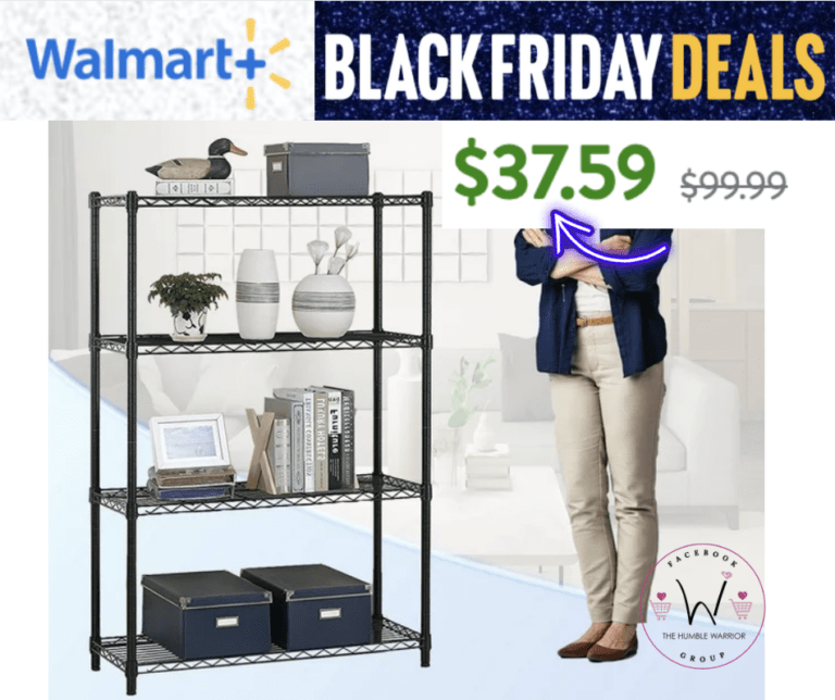 BestOffice 4-Shelf Metal Storage!